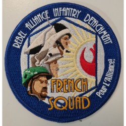 Écusson French Squad 4"