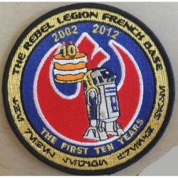 Écusson 10 ans RLFB 4"